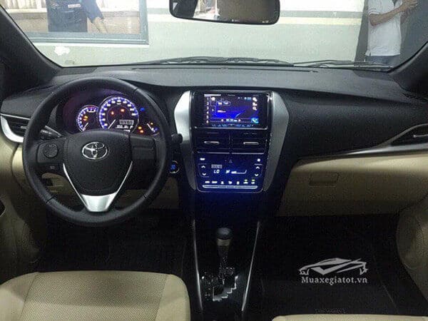 tien nghi xe toyota yaris 2018 2019 muaxegiatot vn Toyota Yaris 2025: Giá xe lăn bánh khuyến mãi, Mua bán xe trả góp