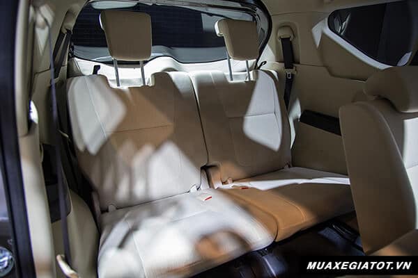 ghe thu ba mitsubishi xpander 2018 2019 muaxegiatot vn 15 So sánh xe 7 chỗ Toyota Rush với Mitsubishi Xpander