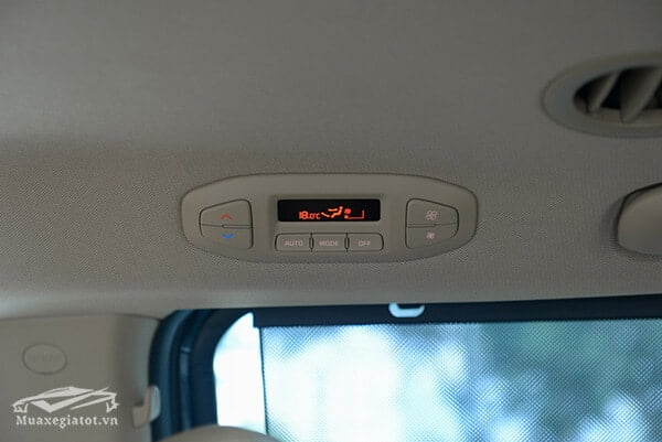 Kia Sedona 2022: Giá xe lăn bánh khuyến mãi, Mua bán xe trả góp dieu hoa phia sau xe 7 cho kia sedona 2019 muaxegiatot vn 12 Kia Sedona 2022: Giá xe lăn bánh khuyến mãi, Mua bán xe trả góp