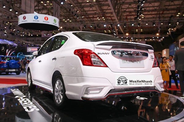duoi xe nissan sunny 2019 vms 2018 muaxenhanh vn 6 Nissan Almera 2025: Giá xe lăn bánh khuyến mãi, Mua bán xe trả góp