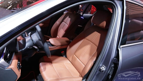 ghe truoc xe vinfast lux a2 0 sedan 2019 muaxegiatot vn 20 Đánh giá xe Vinfast Lux A2.0 mới nhất kèm giá bán khuyến mãi