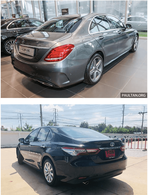 c200 2019 va toyota camry 2019 25q muaxenhanh vn 3 1 So sánh Mercedes C200 và Toyota Camry 2.5Q
