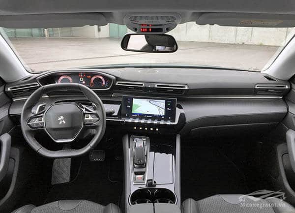 Peugeot 508 2022: Giá xe lăn bánh khuyến mãi, Mua bán xe trả góp noi that xe peugeot 508 2019 muaxegiatot vn Peugeot 508 2022: Giá xe lăn bánh khuyến mãi, Mua bán xe trả góp