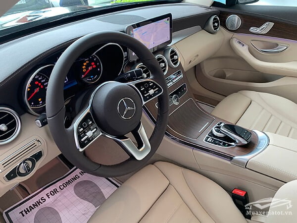 hang ghe sau xe mercedes c200 exclusive 2019 muaxegiatot vn 7 Mua xe Mercedes C200 Exclusive trả góp, Bán xe Mẹc C200 Exclusive 2022 giá rẻ