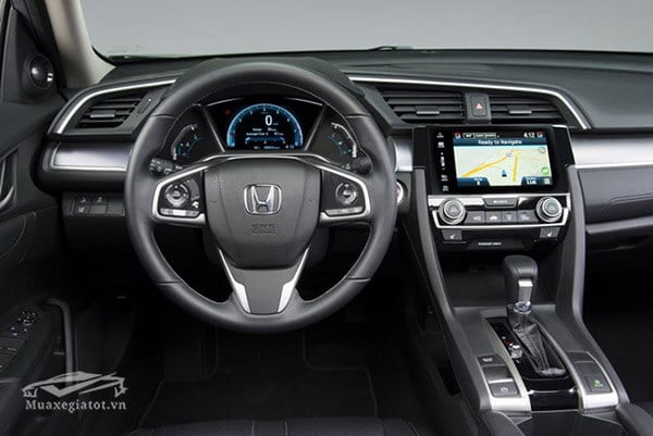 Honda Civic 2025: Giá xe lăn bánh khuyến mãi, Mua bán xe trả góp tien nghi honda civic 2019 facelift muaxegiatot vn Honda Civic 2025: Giá xe lăn bánh khuyến mãi, Mua bán xe trả góp