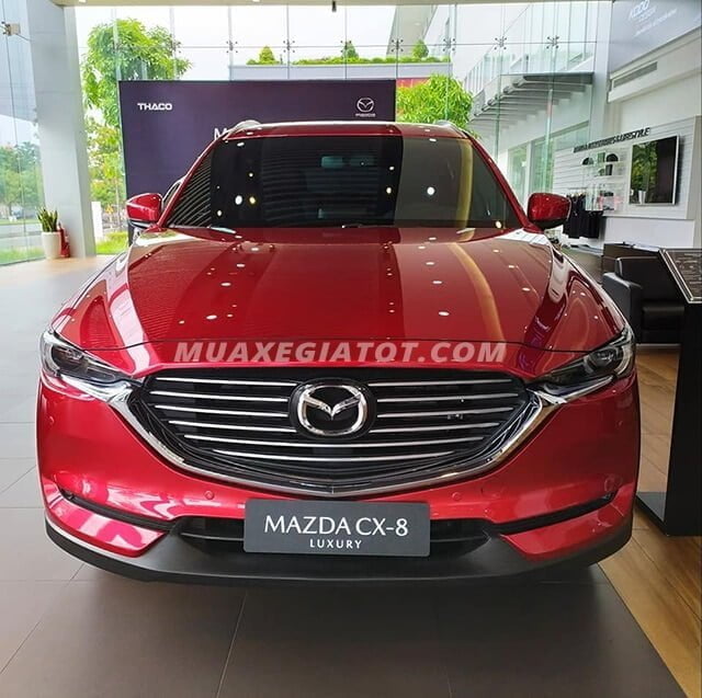 dau xe mazda cx8 luxury 2019 2020 mau do truecar vn So sánh xe 5 chỗ Mazda CX-5 và 7 chỗ CX8 2022