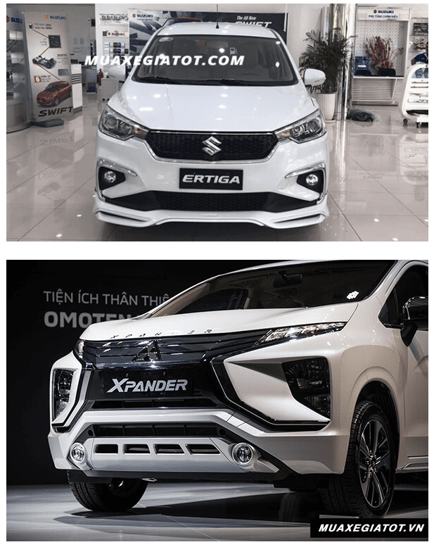 suzuki ertiga va mitsubishi xpander 2020 truecar vn 1 Nên mua xe Suzuki Ertiga hay Mitsubishi Xpander