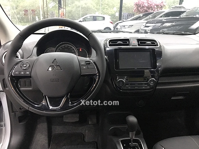 Mitsubishi Attrage 2025: Giá xe lăn bánh khuyến mãi, Mua bán xe trả góp noi that xe mitsubishi attrage 2020 xetot com Mitsubishi Attrage 2025: Giá xe lăn bánh khuyến mãi, Mua bán xe trả góp