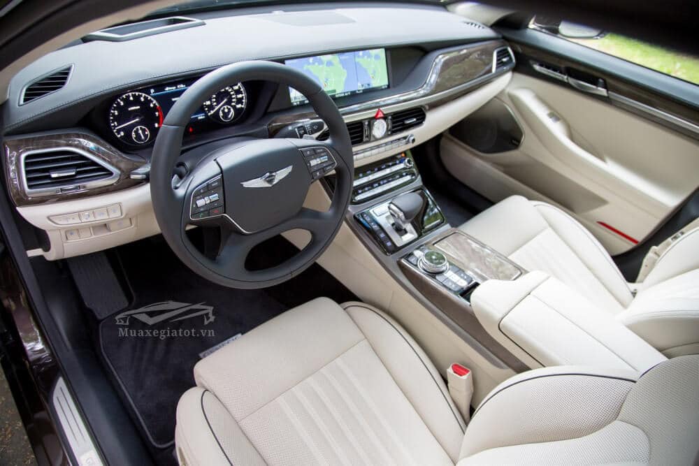Đánh giá xe Genesis G90 2025, Xế sang của Hyundai danh gia xe genesis g90 2020 2021 xetot com 24 Đánh giá xe Genesis G90 2025, Xế sang của Hyundai