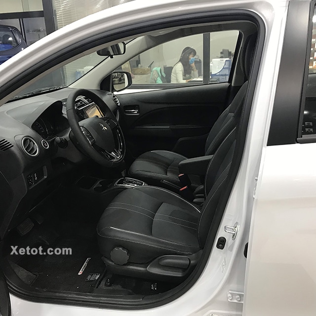 Nên mua xe Hyundai Grand i10 Sedan hay Mitsubishi Attrage hang ghe truoc mitsubishi attrage 2020 muaxegiatot vn 1 Nên mua xe Hyundai Grand i10 Sedan hay Mitsubishi Attrage