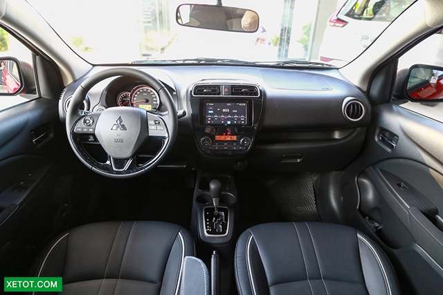 Nên mua xe Hyundai Grand i10 Sedan hay Mitsubishi Attrage noi that x mitsubishi attrage cvt 2020 so tu dong muaxegiatot vn 1 Nên mua xe Hyundai Grand i10 Sedan hay Mitsubishi Attrage