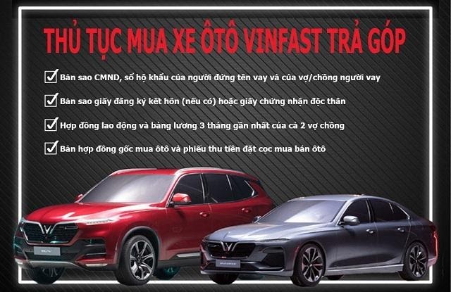 Tư vấn mua xe Vinfast Fadil trả góp - Lãi suất hấp dẫn Thủ tục mua xe trả góp gồm những gì Tư vấn mua xe Vinfast Fadil trả góp - Lãi suất hấp dẫn