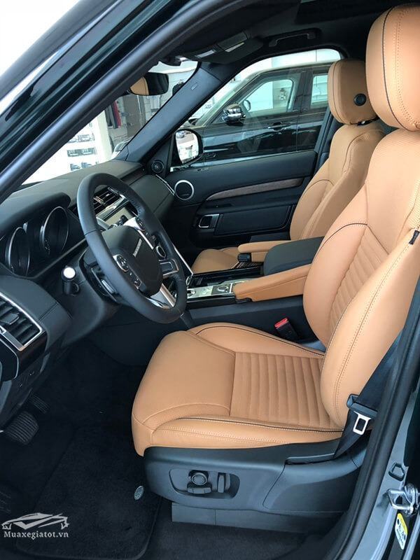 ghe truoc land rover discovery 2019 muaxegiatot vn 3 Land Rover Discovery 2025: Giá xe lăn bánh khuyến mãi, Mua bán xe trả góp