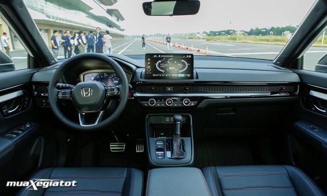 Honda CRV 2025: Giá xe lăn bánh khuyến mãi, Mua bán xe trả góp noi that xe honda cr v hybrid 2024 e hev rs muaxegiatot com 15 650x390 Honda CRV 2025: Giá xe lăn bánh khuyến mãi, Mua bán xe trả góp