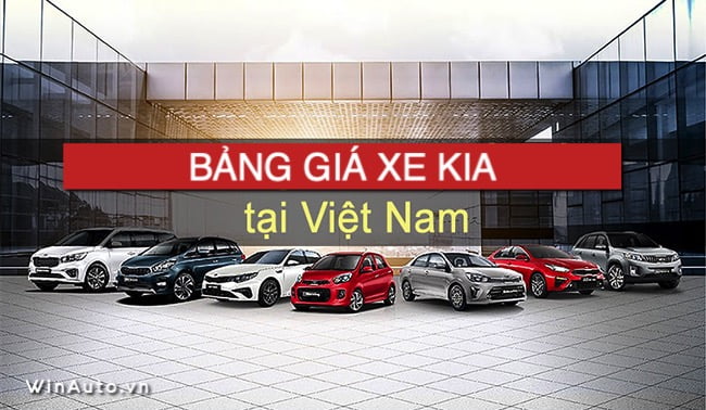 BẢNG GIÁ XE KIA 2024