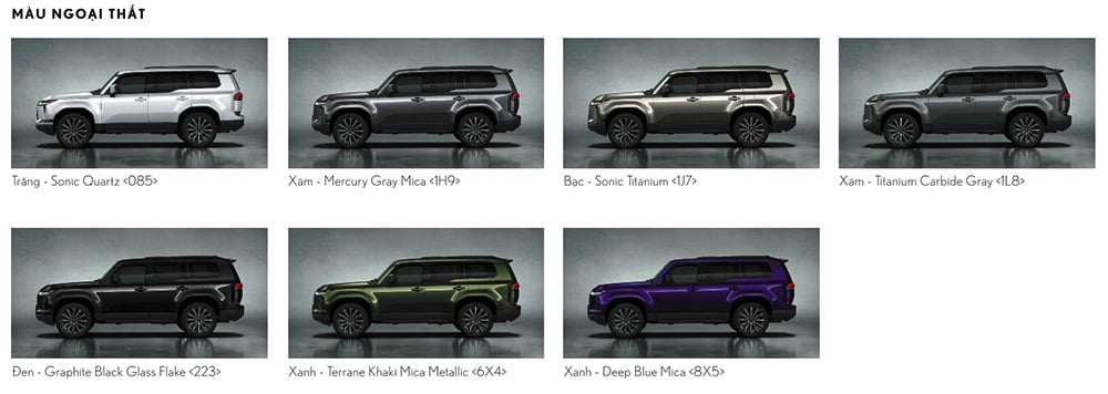 mau ngoai that lexus gx 550 2024 - Lexus GX 550