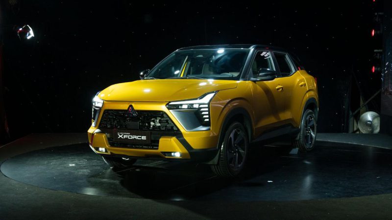 Mitsubishi XForce 2024: Giá xe lăn bánh khuyến mãi, Mua bán xe trả góp