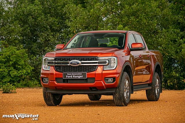 Ford Ranger 2024: Giá lăn bánh khuyến mãi, bán tải Ford trả góp